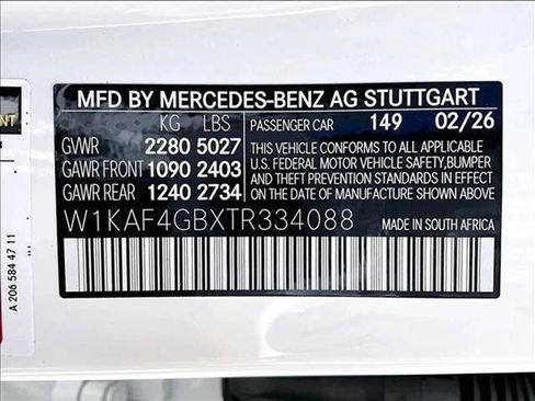 New 2026 Mercedes-Benz C 300 Sedan image 15