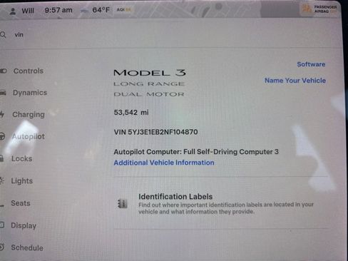 Used 2022 Tesla Model 3 Long Range image 11