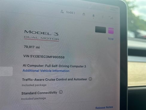 Used 2021 Tesla Model 3 Performance AWD/4WD image 31