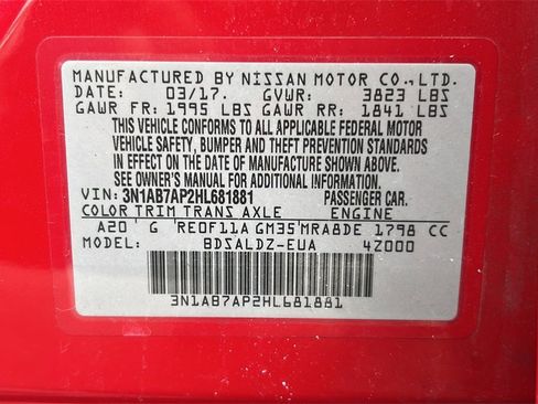 Used 2017 Nissan Sentra SV image 31