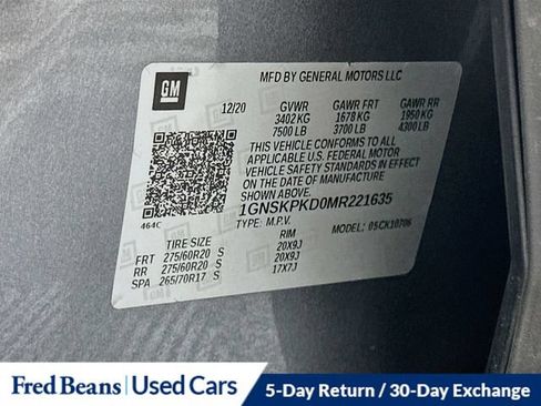 Used 2021 Chevrolet Tahoe Z71 w/ Z71 Off-Road Package AWD/4WD image 41