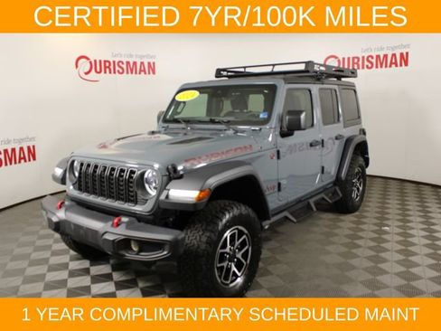 Used 2024 Jeep Wrangler Unlimited Rubicon w/ Technology Group AWD/4WD image 2