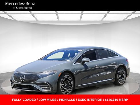 Used 2024 Mercedes-Benz EQS 580 4MATIC Sedan image 1