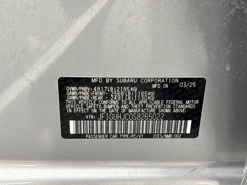 Certified 2025 Subaru Impreza RS image 28