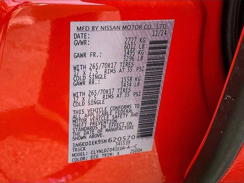 Used 2025 Nissan Frontier PRO-4X w/ Tow Package image 35