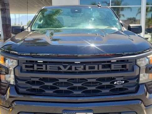 Certified 2022 Chevrolet Silverado 1500 Custom w/ LPO, Dark Essentials Package RWD image 27