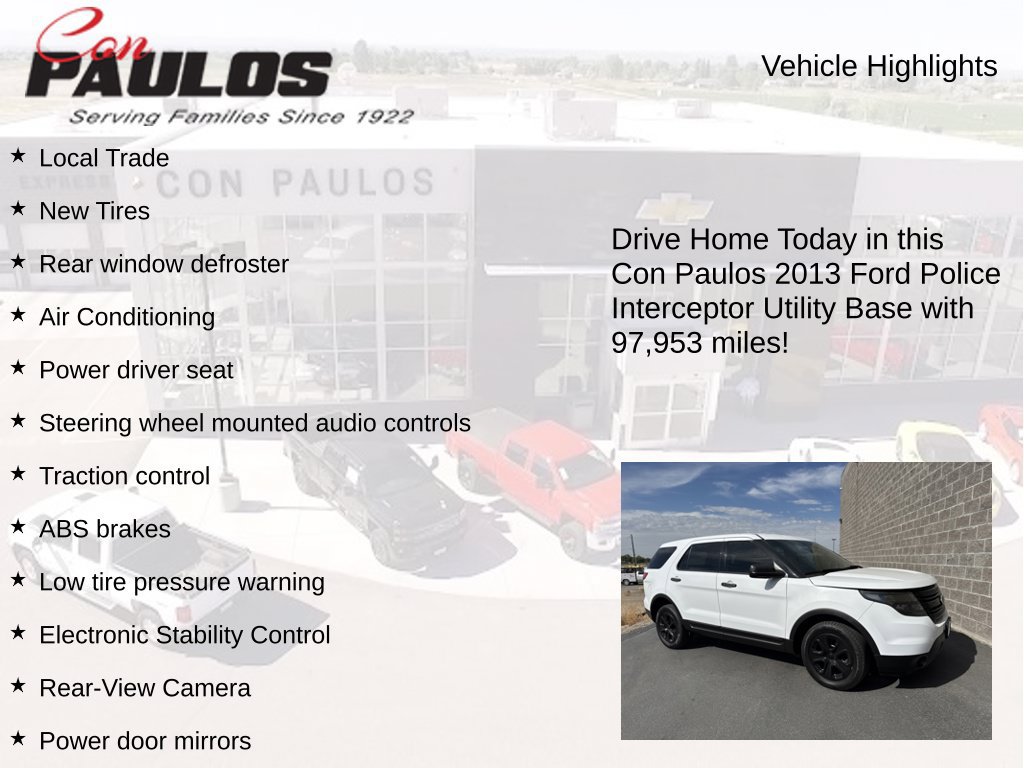Used 2013 Ford Explorer 4WD Police Interceptor image 8
