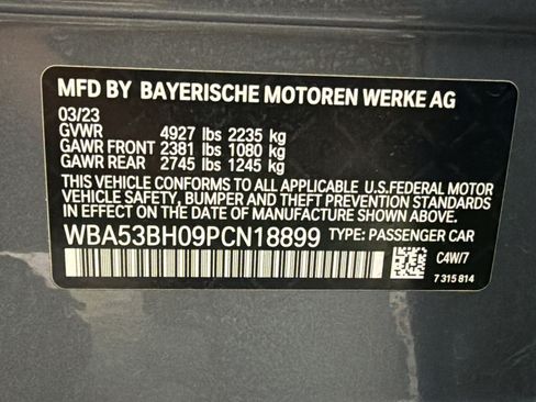Used 2023 BMW 530i w/ M Sport Package RWD image 25