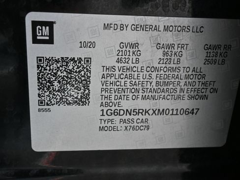 Used 2021 Cadillac CT5 Premium Luxury w/ Technology Package RWD image 30