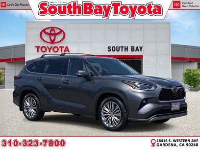 Certified 2022 Toyota Highlander Platinum