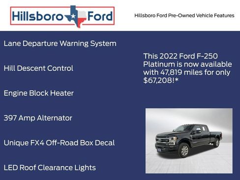 Used 2022 Ford F250 Platinum AWD/4WD image 13