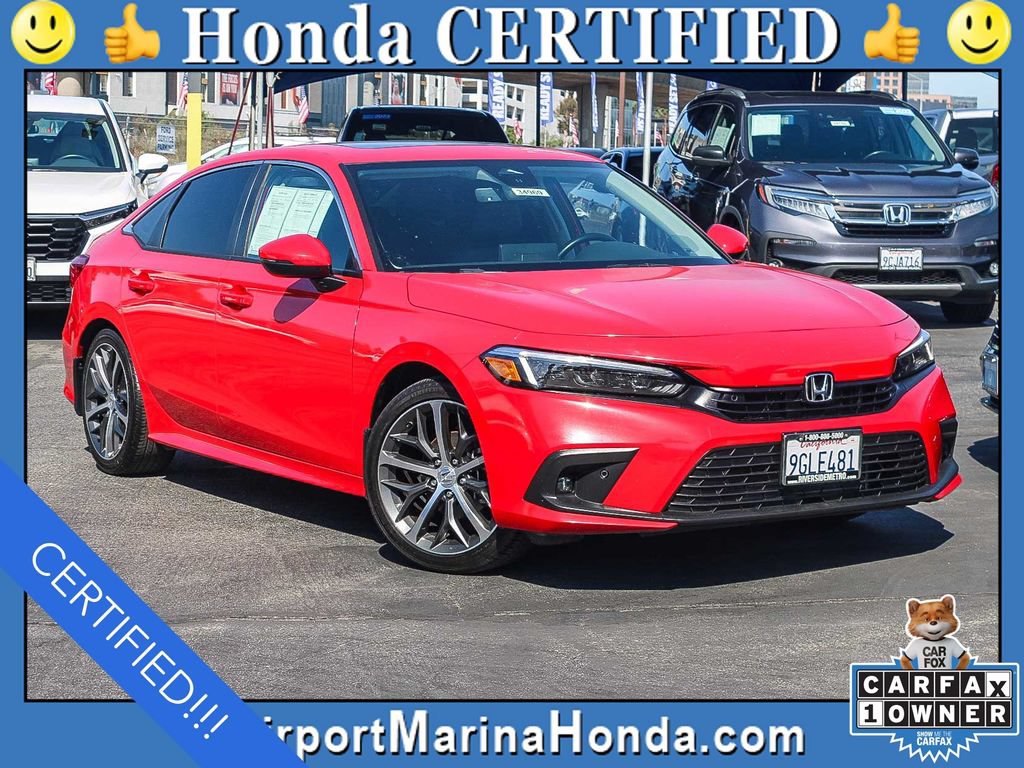 Certified 2023 Honda Civic Touring image 1