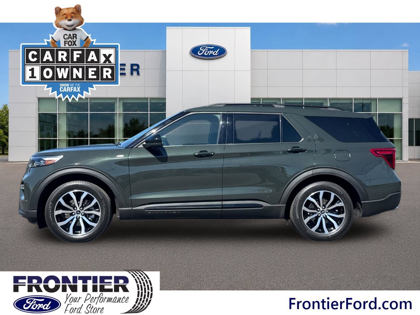 Used 2023 Ford Explorer ST-Line w/ Class IV Trailer Tow Package RWD image 8