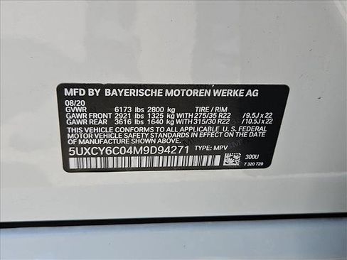 Used 2021 BMW X6 xDrive40i w/ M Sport Package AWD/4WD image 25