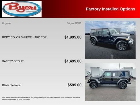 Used 2025 Jeep Wrangler Unlimited Sahara w/ Safety Group image 10