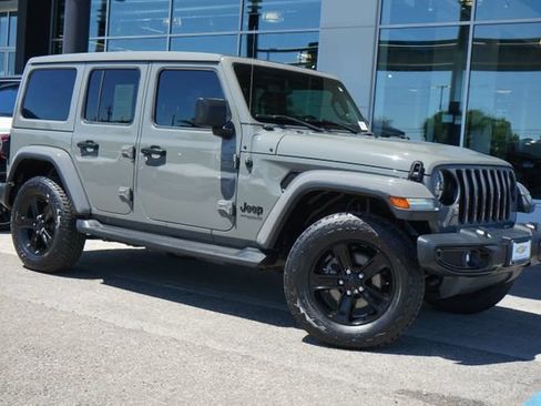 Used 2020 Jeep Wrangler Unlimited Sahara AWD/4WD image 1