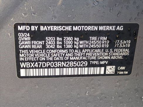 Certified 2024 BMW X3 sDrive30i w/ Premium Package w/ZPA image 25