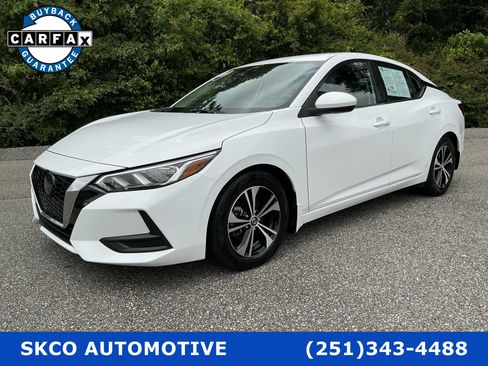 Used 2021 Nissan Sentra SV FWD image 1