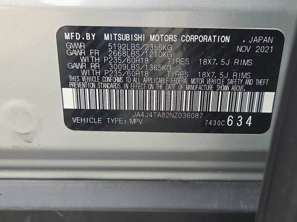 Used 2022 Mitsubishi Outlander ES AWD/4WD image 38