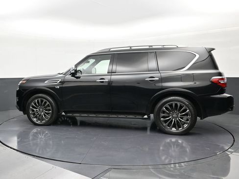 Used 2021 Nissan Armada Platinum w/ Captain's Chairs Package RWD image 2