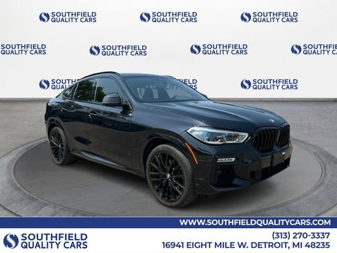 Used 2021 BMW X6 xDrive40i w/ Premium Enhanced Package AWD/4WD image 1