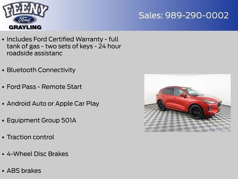 Certified 2023 Ford Escape ST-Line Elite AWD/4WD image 8