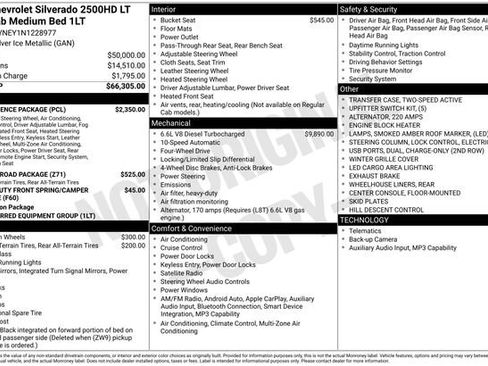 Used 2022 Chevrolet Silverado 2500 LT w/ Convenience Package AWD/4WD image 23