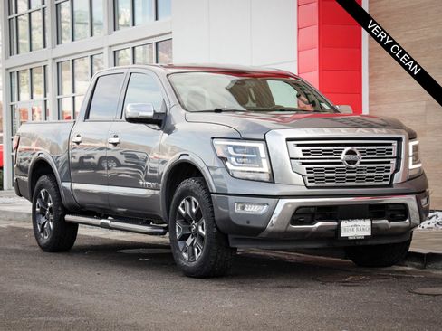 Used 2022 Nissan Titan Platinum Reserve image 1