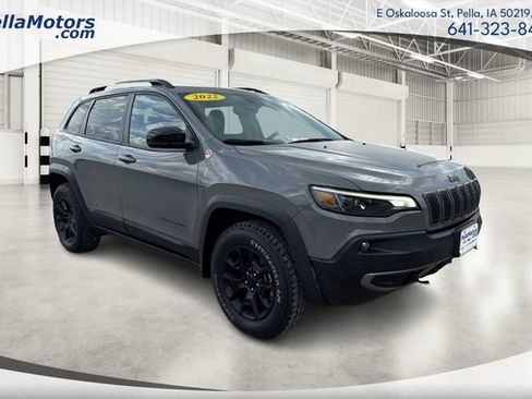 Used 2022 Jeep Cherokee Trailhawk w/ Sun, Sound & Nav Group AWD/4WD image 1