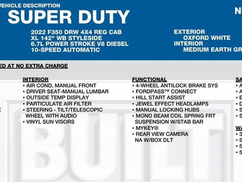 Used 2022 Ford F350 XL w/ STX Appearance Package image 16