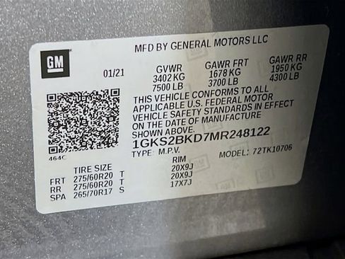 Used 2021 GMC Yukon SLT w/ SLT Luxury Package image 31