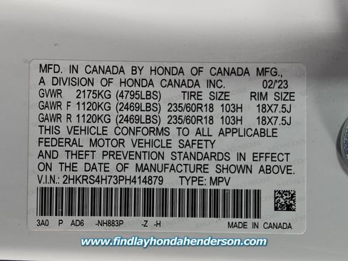 Certified 2023 Honda CR-V EX-L image 14