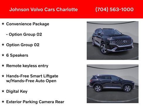 Used 2021 Hyundai Santa Fe SEL w/ Convenience Package FWD image 3