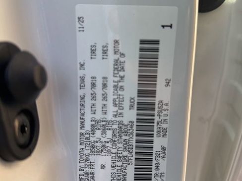 New 2026 Toyota Tundra SR5 image 27