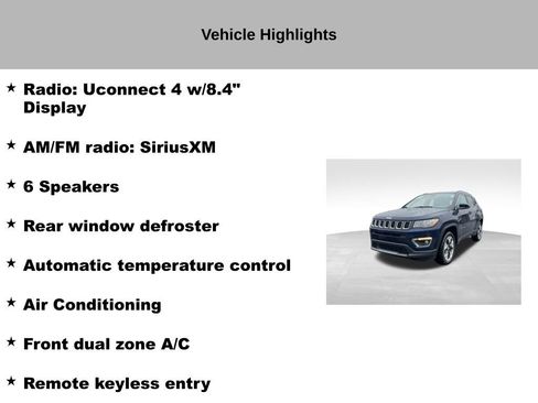 Used 2021 Jeep Compass Limited AWD/4WD image 18