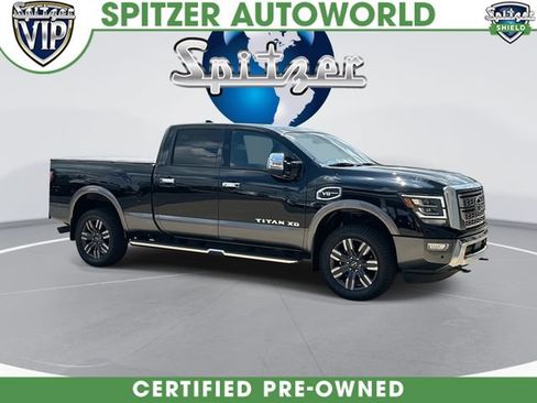 Used 2023 Nissan Titan Platinum Reserve w/ Moonroof Package AWD/4WD image 1