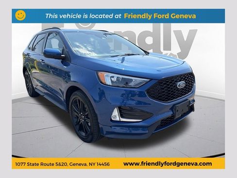 Used 2021 Ford Edge ST-Line w/ Class II Trailer Tow Package AWD/4WD image 1