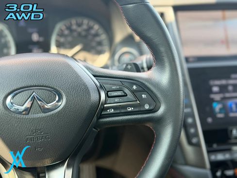 Used 2023 INFINITI Q50 Red Sport 400 w/ Black Opal Edition AWD/4WD image 28