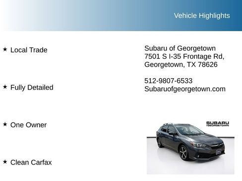 Certified 2023 Subaru Impreza 2.0i Premium AWD/4WD image 9