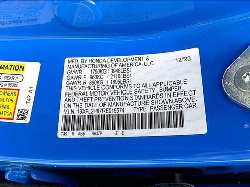 Certified 2024 Honda Civic Sport image 32