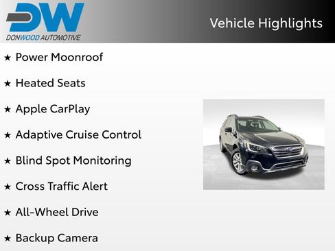 Used 2019 Subaru Outback 2.5i Premium w/ Popular Package #2 AWD/4WD image 6