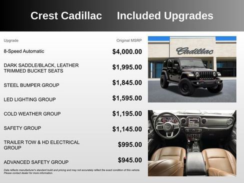 Used 2022 Jeep Wrangler Unlimited Rubicon w/ Steel Bumper Group AWD/4WD image 5