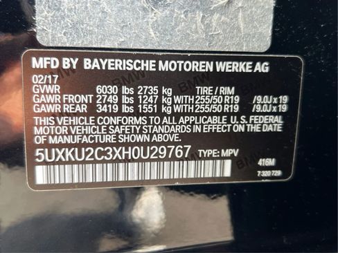 Used 2017 BMW X6 xDrive35i AWD/4WD image 20