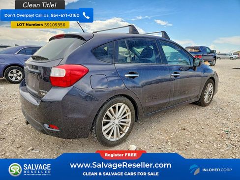 Used 2014 Subaru Impreza 2.0i Limited AWD/4WD image 4