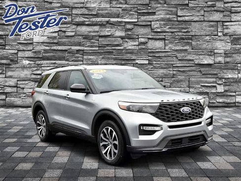 Certified 2023 Ford Explorer ST-Line w/ Class IV Trailer Tow Package AWD/4WD image 1