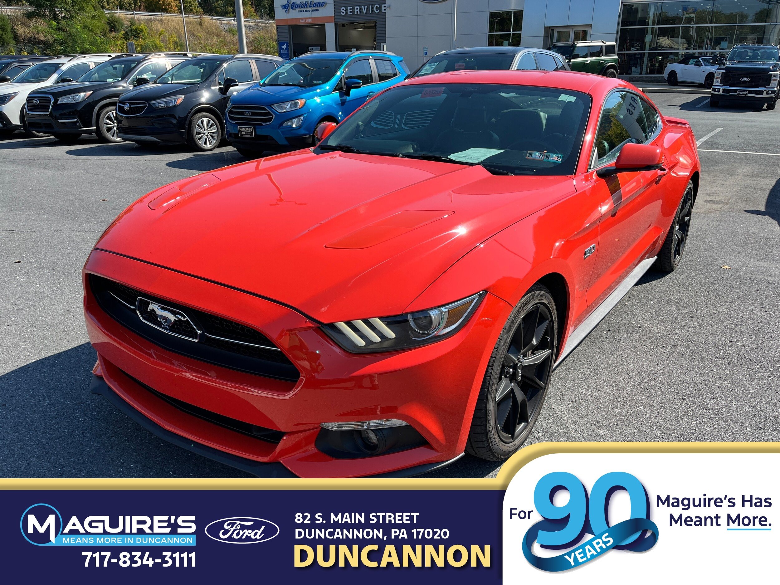 Used 2015 Ford Mustang GT Premium w/ Equipment Group 401A RWD image 1