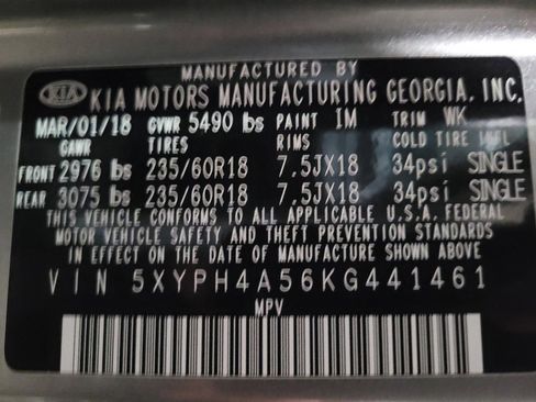 Used 2019 Kia Sorento EX image 33