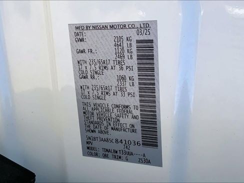 Used 2025 Nissan Rogue S FWD image 32
