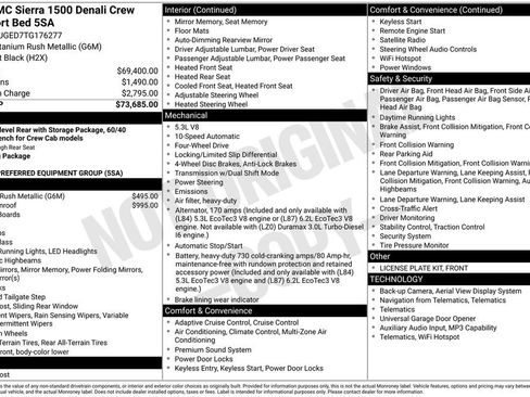 Certified 2026 GMC Sierra 1500 Denali AWD/4WD image 2