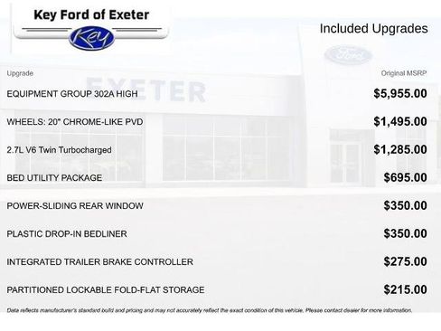Certified 2022 Ford F150 XLT w/ Equipment Group 302A High AWD/4WD image 12